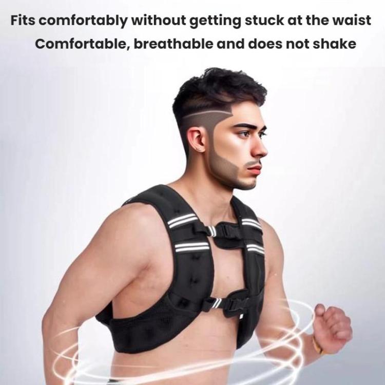 Weighted Reflective Vest Fitness Training Sports Sandbags