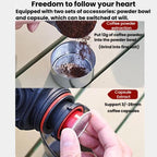 Portable Hand-Pressed Coffee Maker Home Travel Press-Type Coffee Machine