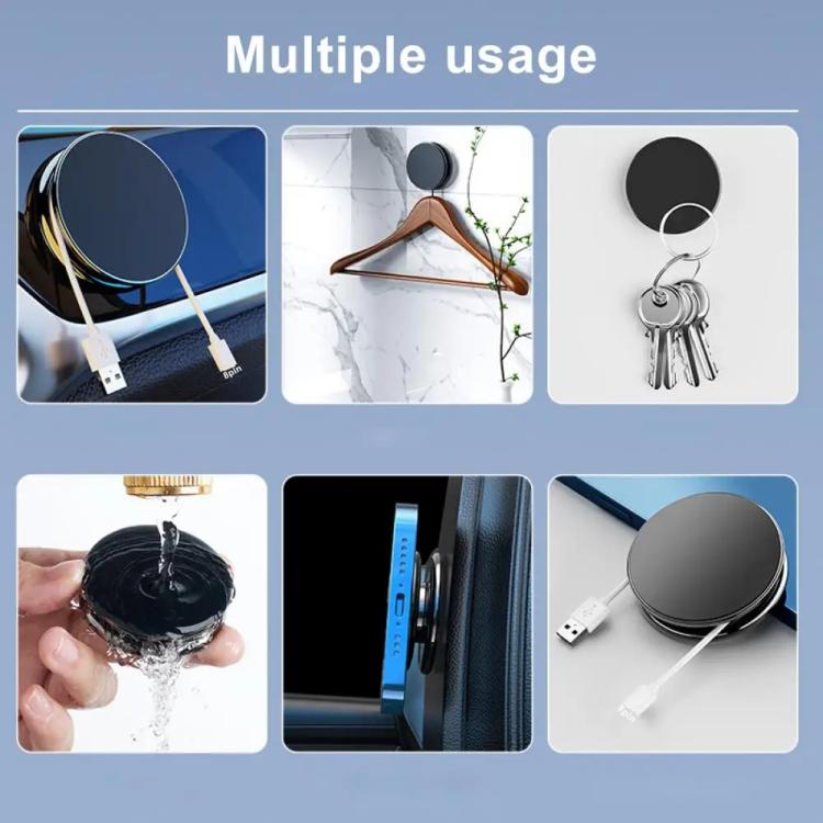 Universal Magnetic Wall Mount for Xiaomi Smart Cameras and Surveillance With Iron Plate