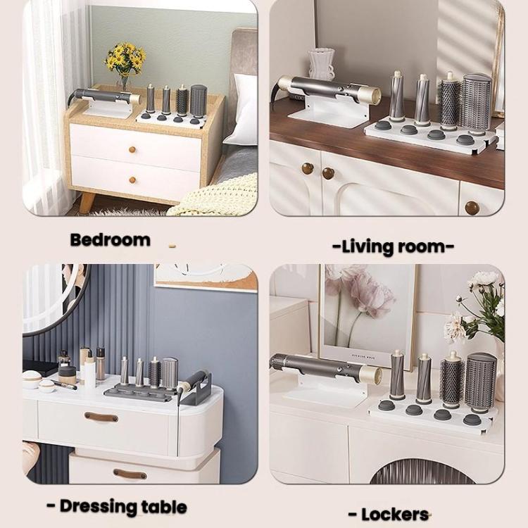 For Dyson Airwrap Styler and Nozzles Modular Desktop Storage Stand, Holds 8 Attachments