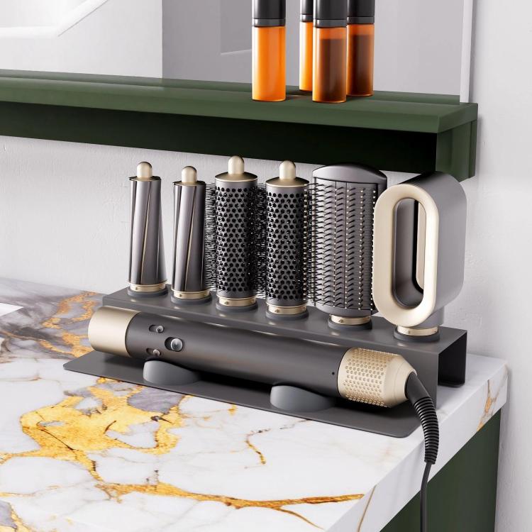 For Dyson Airwrap Attachment Storage Stand All-in-One Desktop Organizer Holds 6 Nozzles