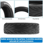 Electric Scooter 10x2.50 Rubberized Vacuum Tires For Ninebot F2 / F2 Plus / F2 Pro / F30D / F40D