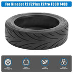 Electric Scooter 10x2.50 Rubberized Vacuum Tires For Ninebot F2 / F2 Plus / F2 Pro / F30D / F40D