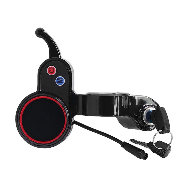 Electric Scooter LCD Display With Lock 6 Pin Dashboard