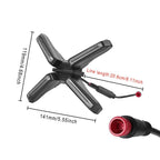 Electric Scooter X Type 4W Super Bright Headlight