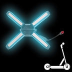 Electric Scooter X Type 4W Super Bright Headlight