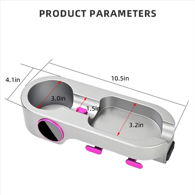 For Dyson Hair Dryer Wall-Mounted Holder With Hand-Drying, Temperature Display
