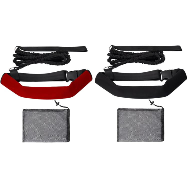 Swimming Strength Block Training Belt and Elastic Cord Set