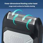 Reciprocating Electric Shaver Rechargeable Razor