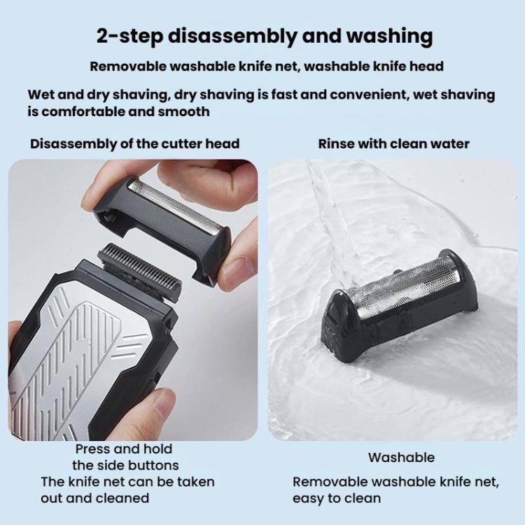 Reciprocating Electric Shaver Rechargeable Razor