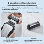 Reciprocating Electric Shaver Rechargeable Razor