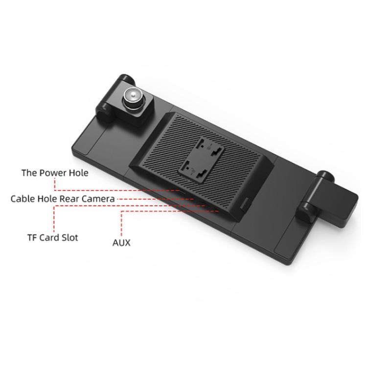 Voice-Controlled CarPlay With Split-Screen Dual-Camera Dashcam