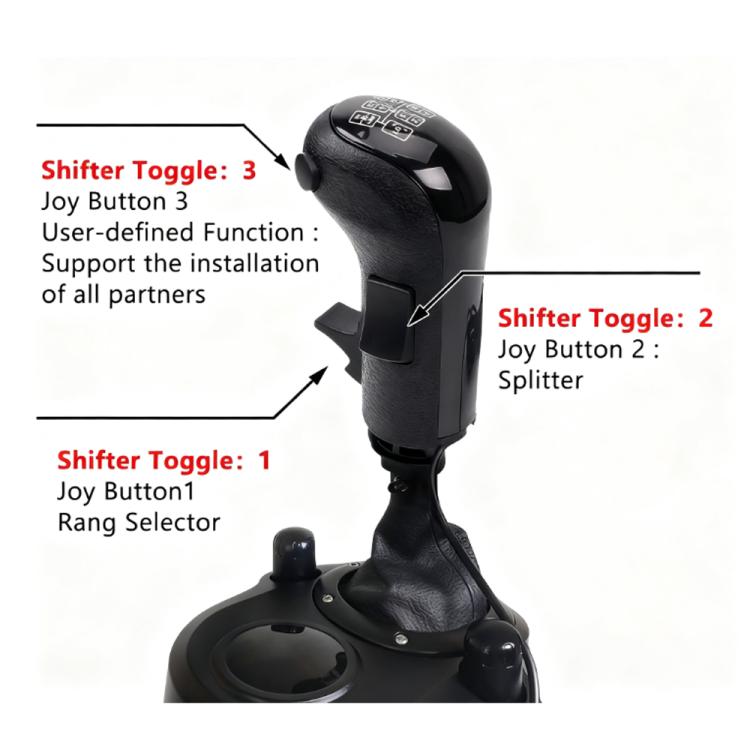 Racing Game Joystick Simulator Shifter For Logitech G29 / G27 / G25 / G923
