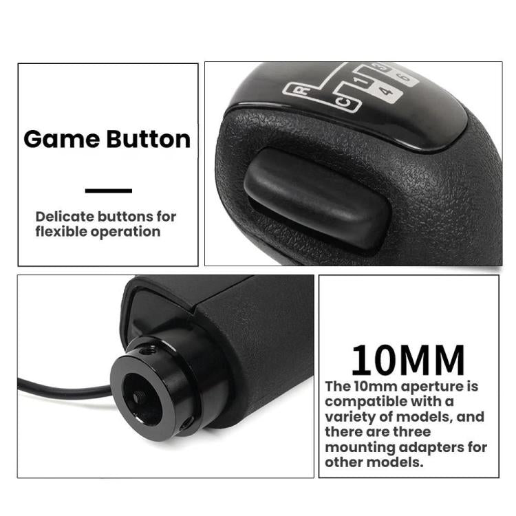 Racing Eurogamer Joystick Simulator Shift Knob For Logitech G29 / G27 / G25