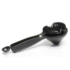 58mm Espresso Machine Group Head Cleaning Brush Funnel-Design Nylon Bristle Scrubber for Portafilter