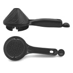 58mm Espresso Machine Group Head Cleaning Brush Funnel-Design Nylon Bristle Scrubber for Portafilter