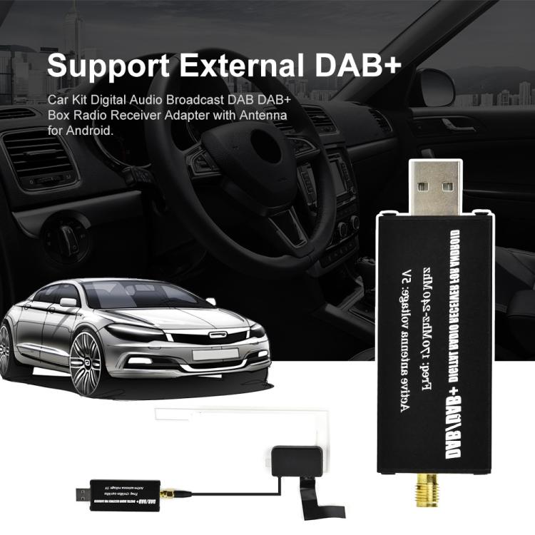 Android Car Universal DAB Module Digital Radio Navigation APP Control, Europe Only