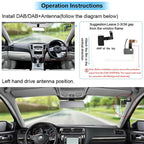 Android Car Universal DAB Module Digital Radio Navigation APP Control, Europe Only