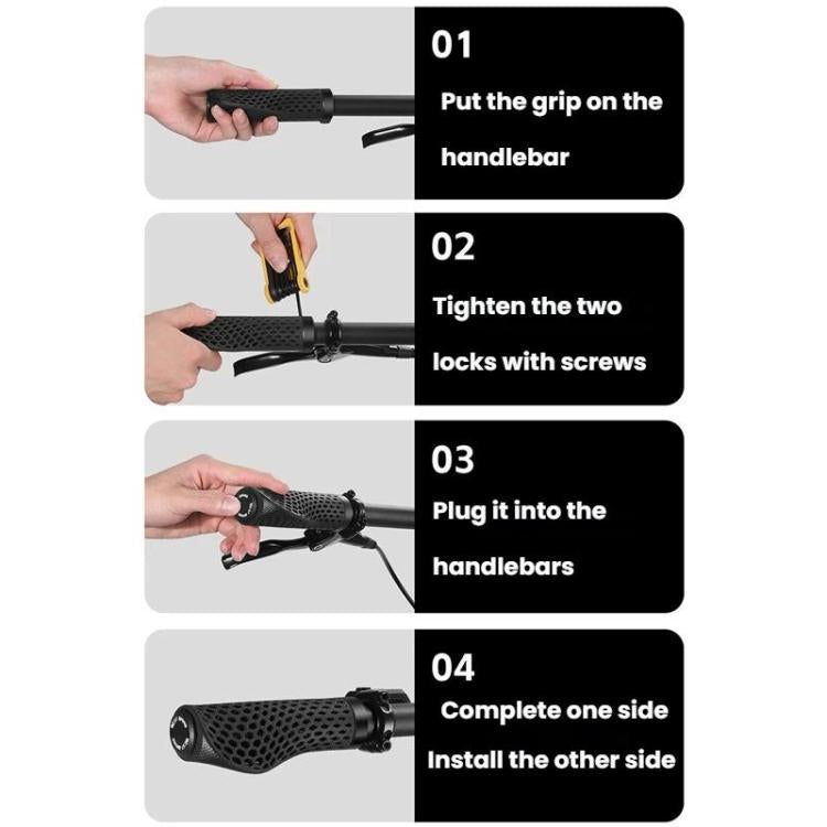 WEST BIKING Comfortable Non-slip Shock-absorbing Breathable Mountain Bike Grips