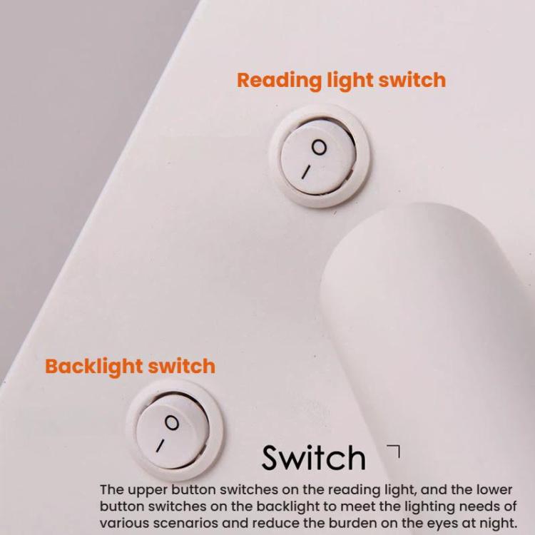 Simple Bedroom Bedside LED Wall Lamp Hotel Room USB Reading Light
