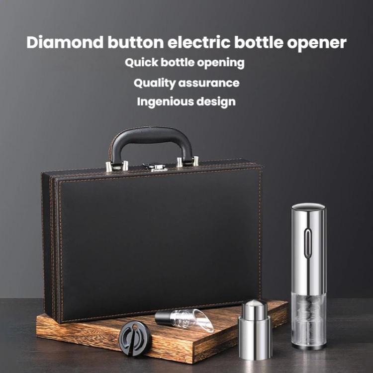FH-101 Electric Wine Opener Set Stainless Steel Wine Opener