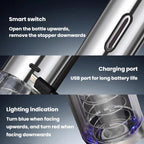 FH-101 Electric Wine Opener Set Stainless Steel Wine Opener