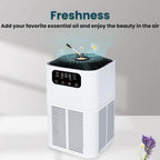 Desktop Aromatherapy Diffuser Negative Ion Odor Formaldehyde Removal Air Purifier