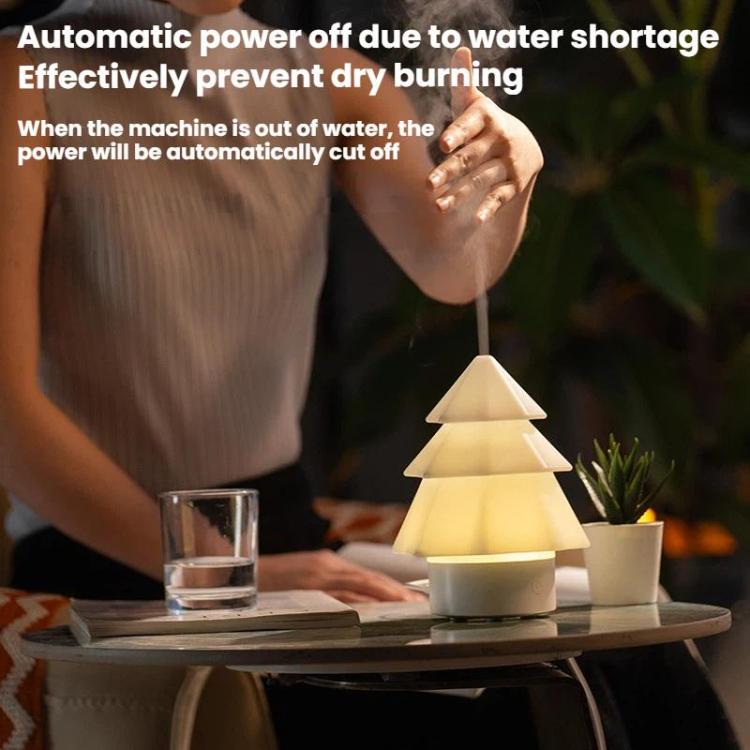 Christmas Tree Mist USB Aromatherapy Machine Colorful Atmosphere Light