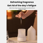 Vase Mist Humidifier Aromatherapy Diffuser USB Colorful Mood Light
