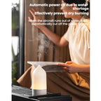 Vase Mist Humidifier Aromatherapy Diffuser USB Colorful Mood Light