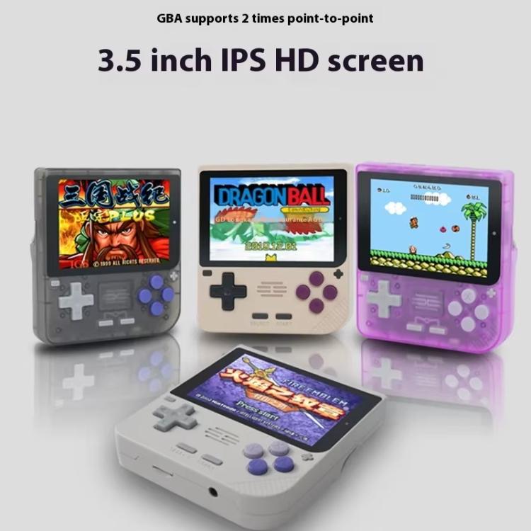 POWKIDDY V10 Retro Handheld Game Console 3.5-inch IPS OCA Full Fit, Quad-Core Cortex-A35 1.5GHz