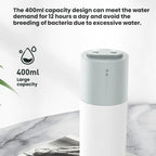 Portable Dual-Spray Humidifier With USB Night Light