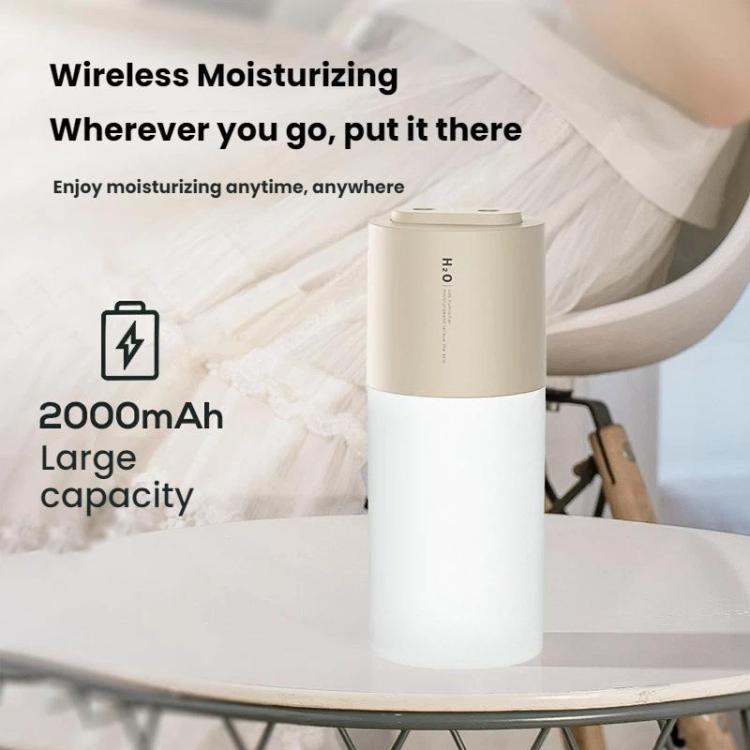 Portable Dual-Spray Humidifier With USB Night Light