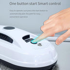 Smart Window Cleaning Robot With Dual Disk Suction Smart Path Planning With Remote Control