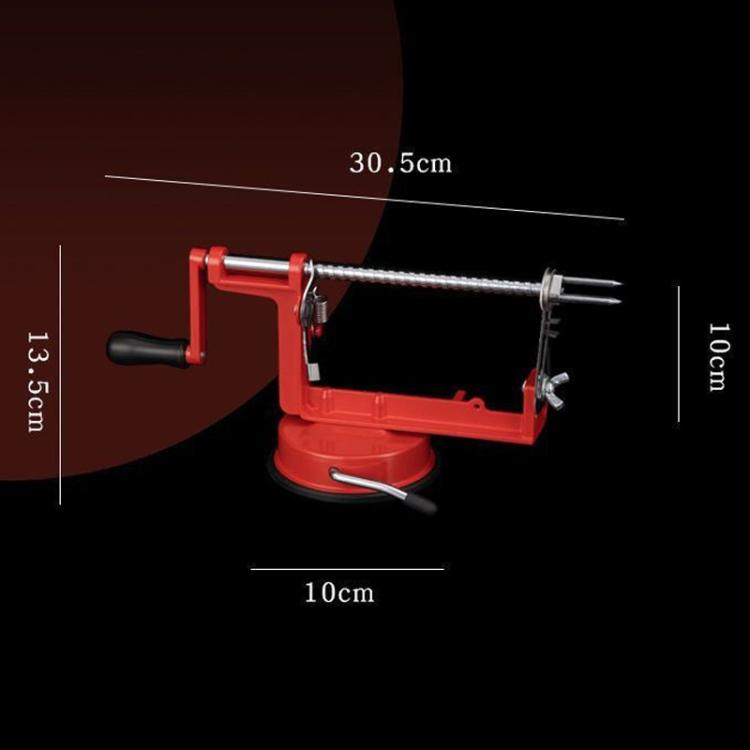 Handheld Twisted Potato Cutter Machine Manual Spiral French Fry Maker for Crispy Curly Fries