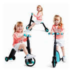 nadle FoldableThree-wheeled Three-mode Balance Bicycle Child Scooter