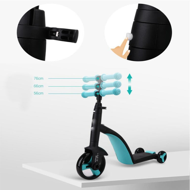 nadle FoldableThree-wheeled Three-mode Balance Bicycle Child Scooter