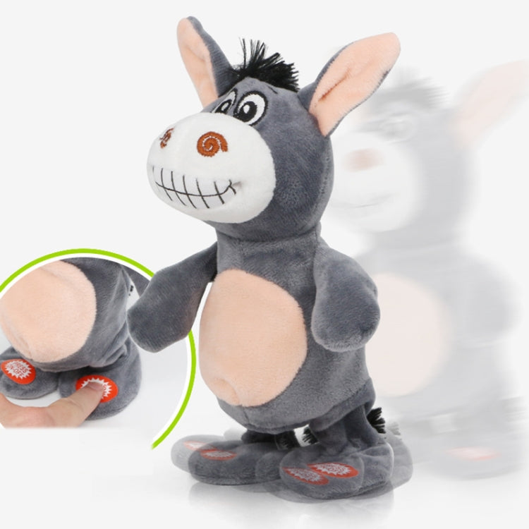 Electronic Pet Interactive Toy Smart Walking Talking Small Donkey Children Birthday Gift