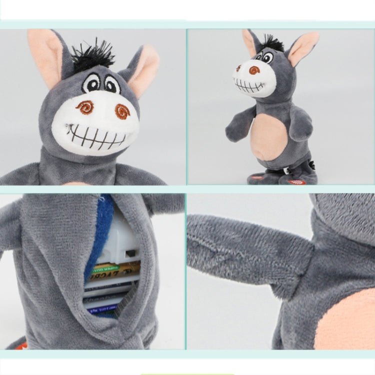 Electronic Pet Interactive Toy Smart Walking Talking Small Donkey Children Birthday Gift