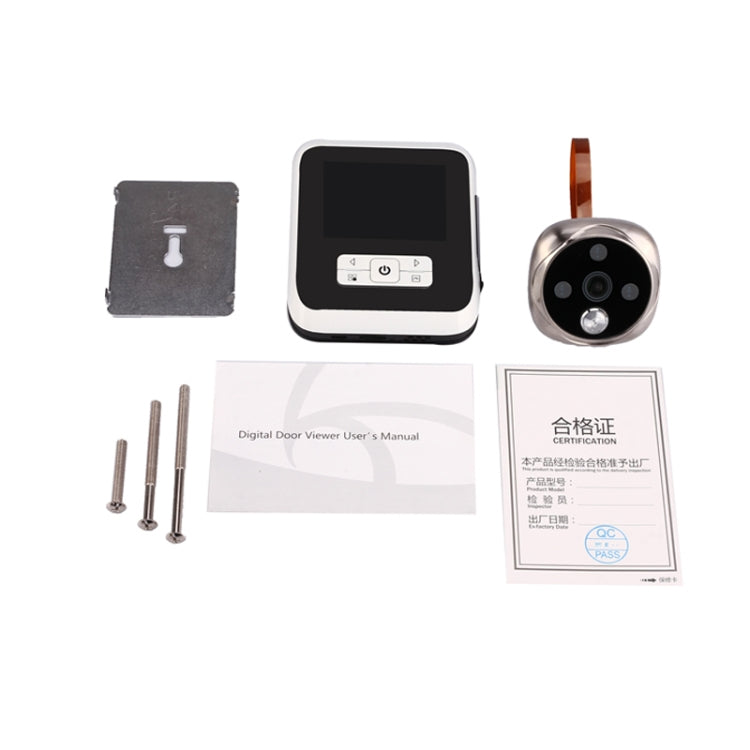 M530 3.0 inch TFT Display 3.0MP Camera Video Digital Door Viewer, Support TF Card (32GB Max) & Infrared Night Vision