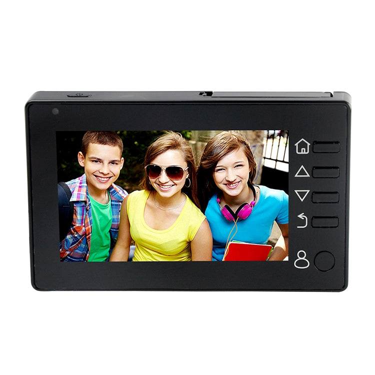 M4300D 4.3 inch TFT Color Display Screen 3.0MP Security Camera Video Smart Doorbell, Support TF Card (32GB Max) & Night Vision & Motion Detection