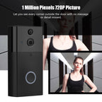 VESAFE HD 720P Security Camera Smart WiFi Video Doorbell Intercom, Support TF Card & Infrared Night Vision & Motion Detection App for IOS and Android