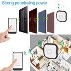 AITENG V029J Wireless Batteryless WIFI Doorbell, EU Plug