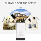 AITENG V029J Wireless Batteryless WIFI Doorbell, EU Plug
