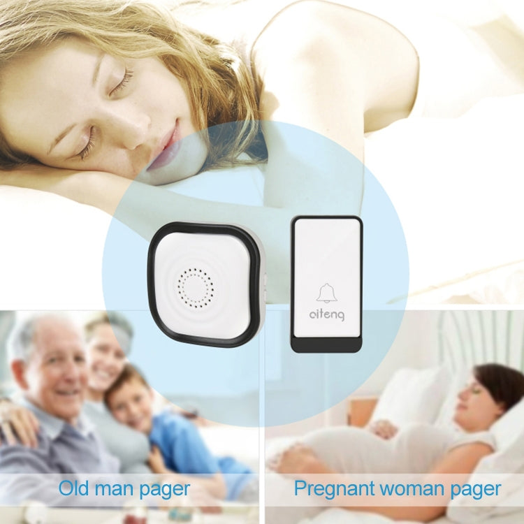 AITENG V029J Wireless Batteryless WIFI Doorbell, EU Plug