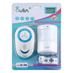 OULIA 220V Wireless Sensor Door Chime Electro Guard Watch, US Plug