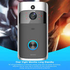 M3 720P Smart WIFI Ultra Low Power Video Visual Doorbell,Support Mobile Phone Remote Monitoring & Night Vision