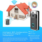 M3 720P Smart WIFI Ultra Low Power Video Visual Doorbell,Support Mobile Phone Remote Monitoring & Night Vision