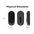 M108 720P 6400mAh Smart WIFI Video Visual Doorbell,Support Phone Remote Monitoring & Real-time Voice Intercom