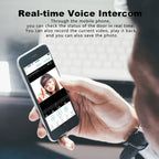 M108 720P 6400mAh Smart WIFI Video Visual Doorbell,Support Phone Remote Monitoring & Real-time Voice Intercom